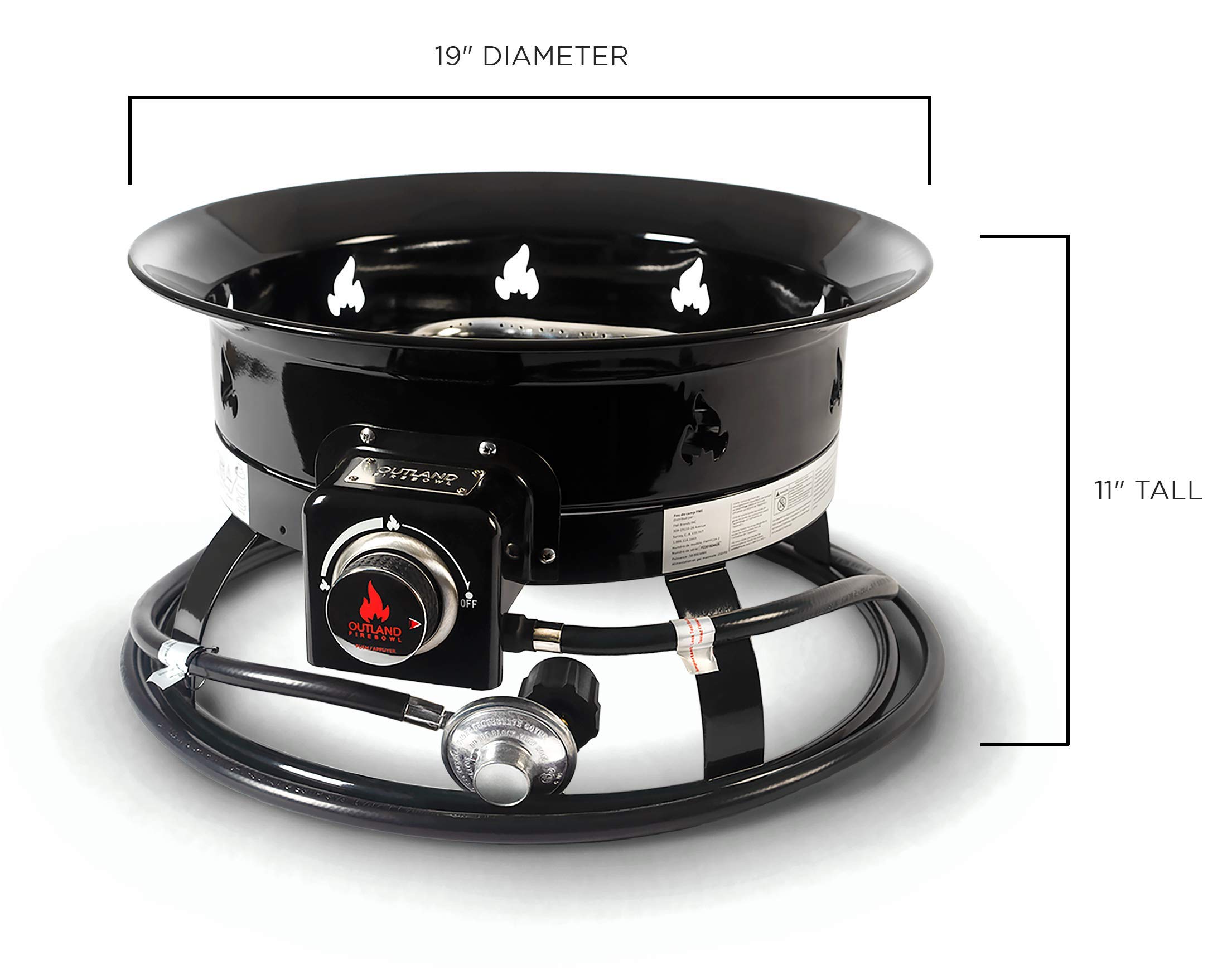 Foto 5 | Fire Pit Outland Living Firebowl 893 Deluxe, Portátil A Gas - Venta Internacional.