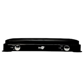 Foto 4 | Parrilla/estufa De 2 Quemadores De Gas Con Tapa Color Negro Negro Sgs-6002b
