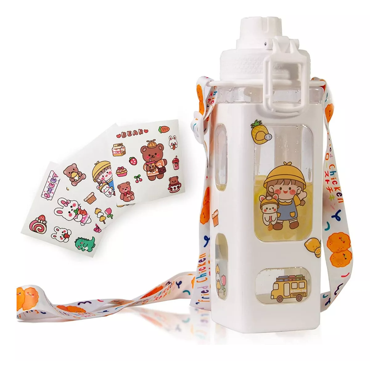 Botella de Agua Eo Safe Imports Esi-14226  900 Ml Blanca