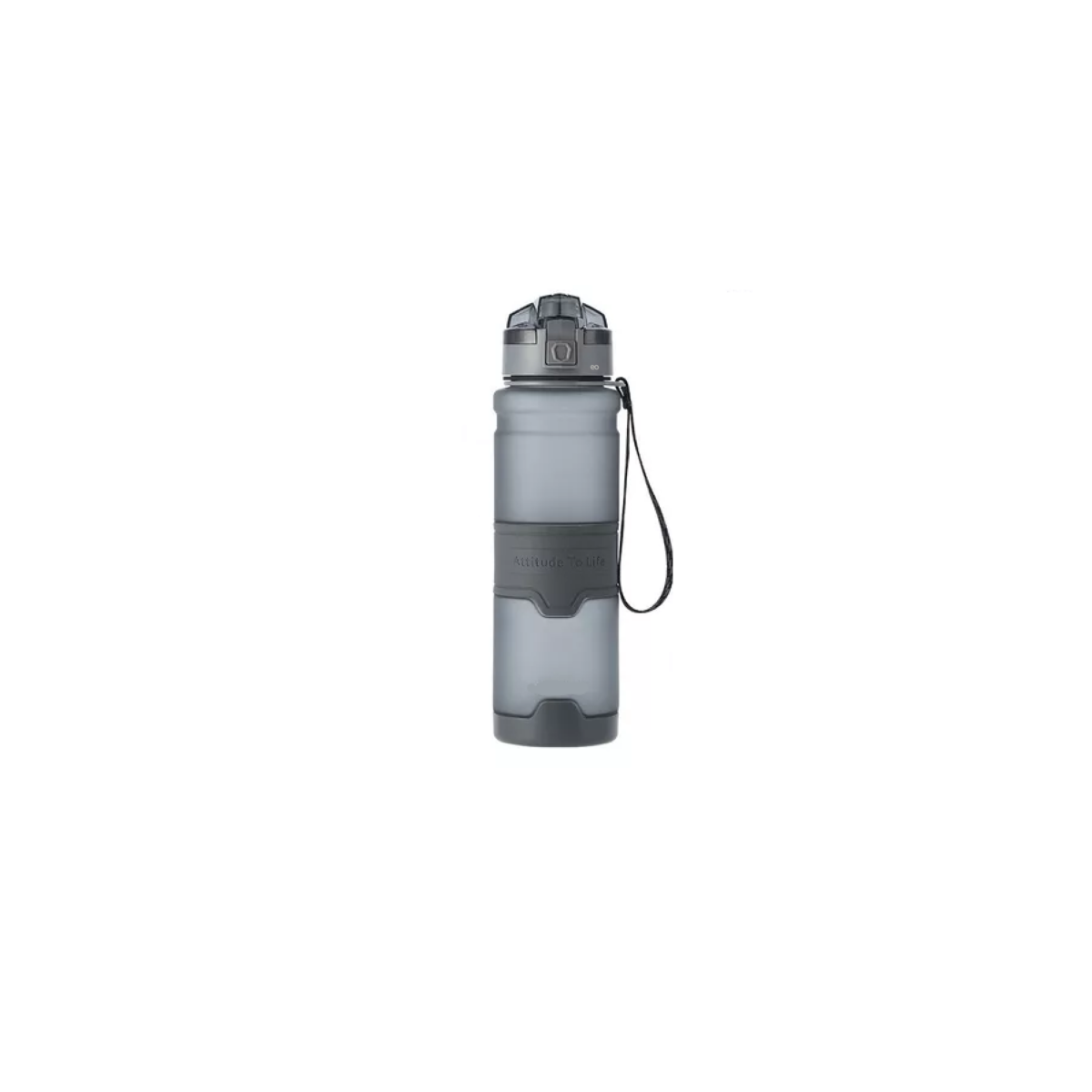 Botella De Agua Antifugas De 1 Litro Copa De Agua Deportiva Eo Safe Imports Esi-9207-1 Gris