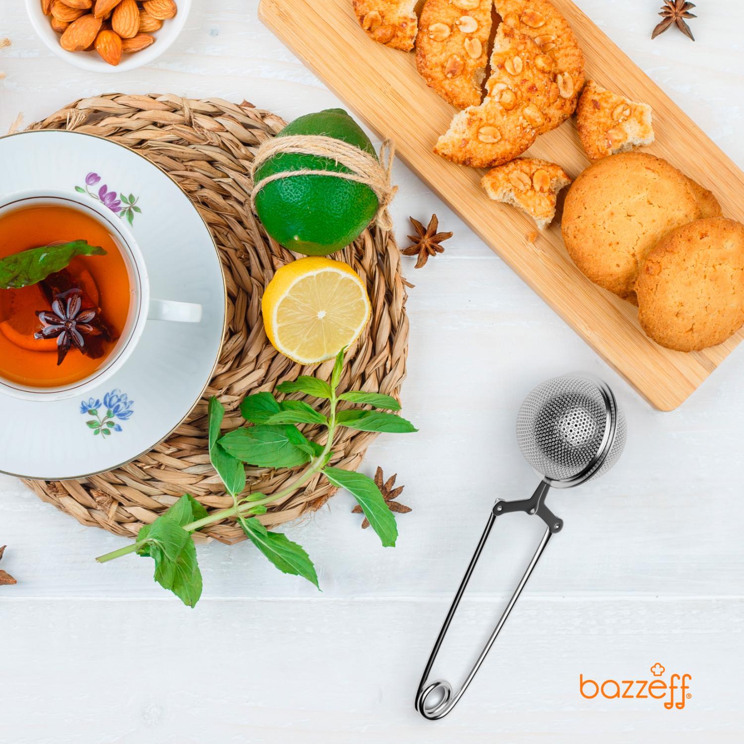 Foto 5 | Infusor De Té De Acero Inoxidable Bazzeff