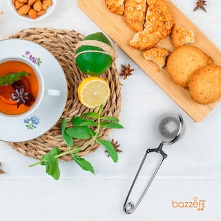 Foto 5 | Infusor De Té De Acero Inoxidable Bazzeff