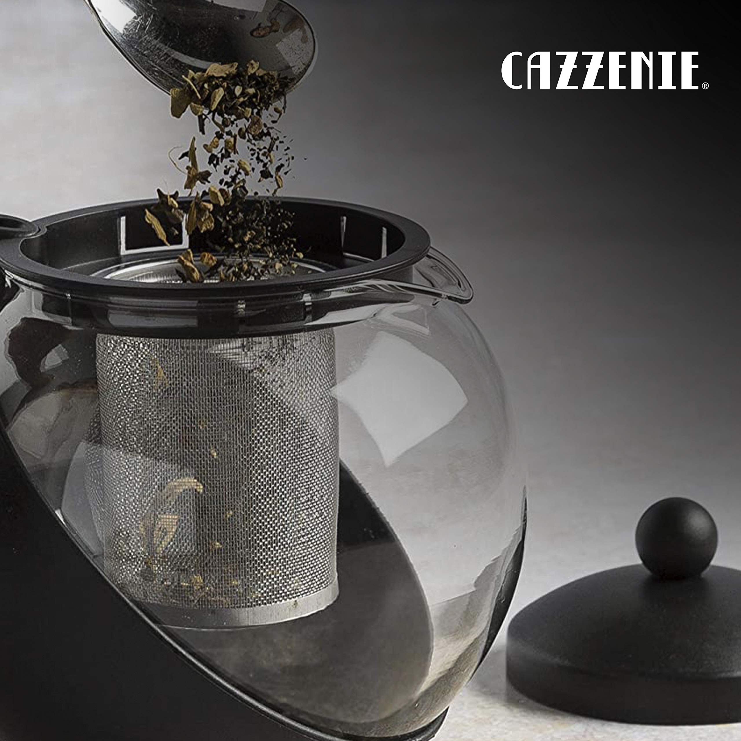 Foto 6 pulgar | Tetera Con Infusor Amplio De 750ml Cazzenie