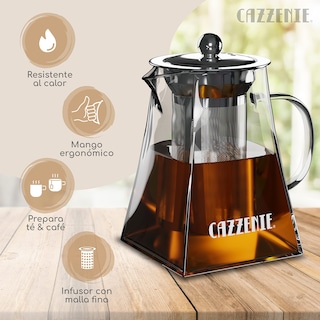 Foto 2 | Tetera Con Infusor Amplio De 750ml Cazzenie