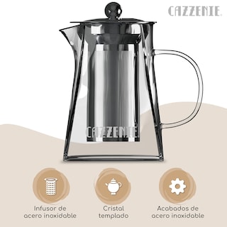 Foto 3 | Tetera Con Infusor Amplio De 750ml Cazzenie
