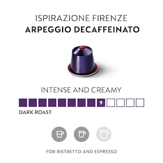 Foto 2 | Cápsulas De Café Nespresso Original Arpeggio Decaffeinato X50 - Venta Internacional.