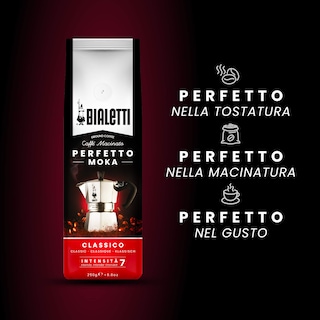 Foto 5 | Café Bialetti Caffe, Espresso Italiano Tostado Y Molido, 250 Ml - Venta Internacional.