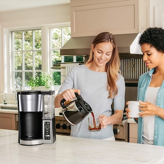 Foto 2 | Venta Internacional- Cafetera de Vidrio de 12 Tazas Ninja color Negro