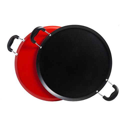 Foto 2 | Venta Internacional- Comal Oster Round  de Acero al Carbono color Rojo