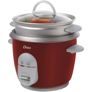 Foto 1 | Arrocera Oster, 1,4 L, 6 Tazas, Con Vaporera, Roja 004722-000-000 - Venta Internacional.