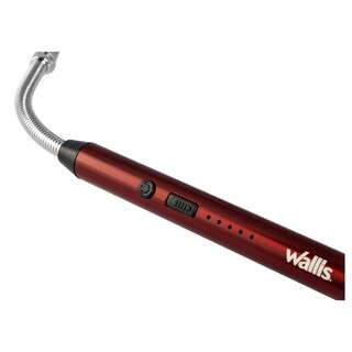 Foto 4 | Encendedor Wallis L340120 Electrónico USB Haz De Plasma Y Cuello Flexible De 360 ° Rojo