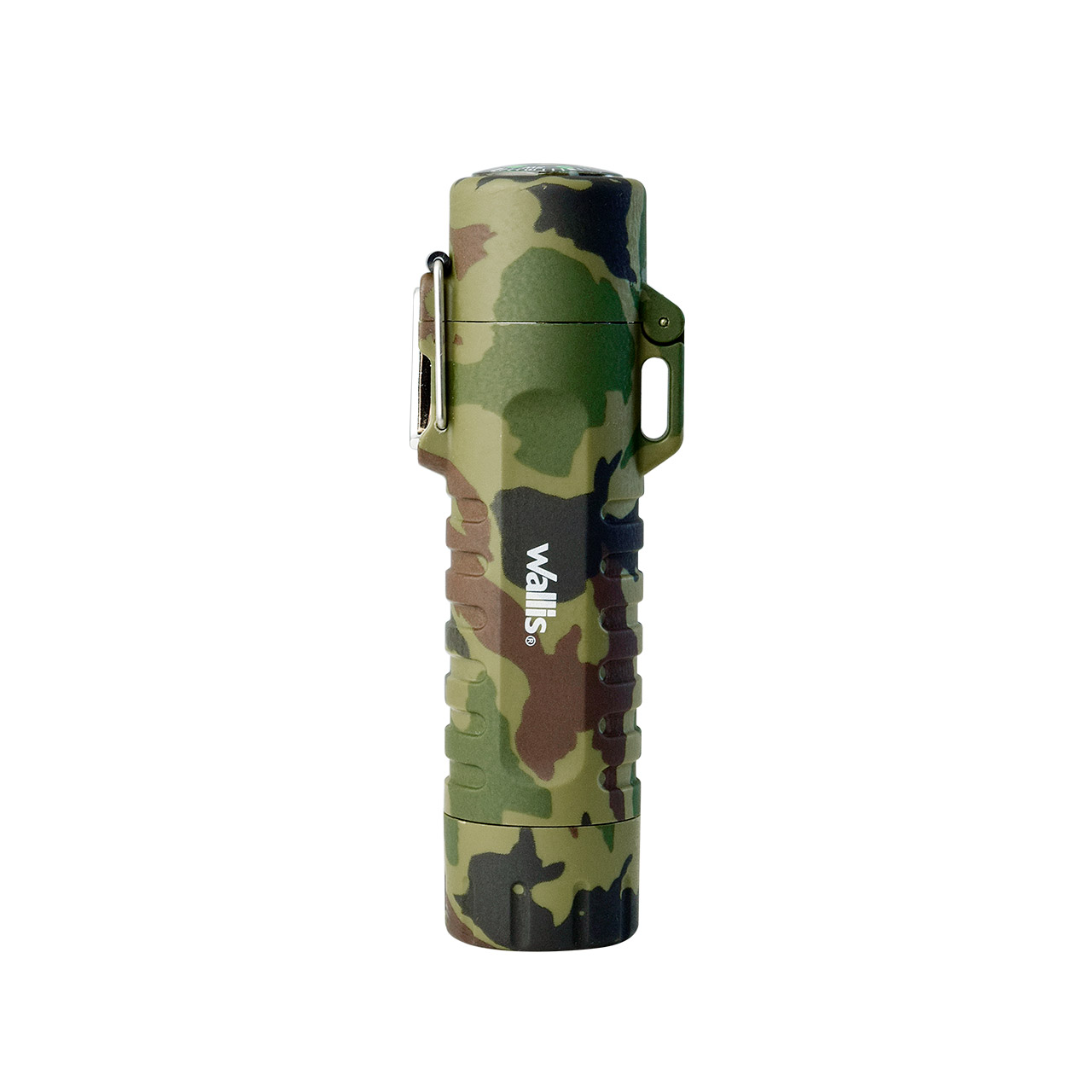 Foto 3 pulgar | Encendedor Electrónico L340322 Wallis USB con Brújula a Prueba de Agua Verde Camuflaje