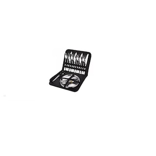 Foto 1 | Juego De Cubiertos Camping Picnic Con Platos Portátil 20pzs Eo Safe Imports Esi-16865 Multicolor