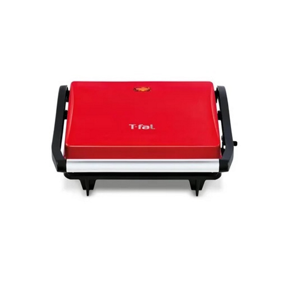 Foto 3 pulgar | Parrilla Panini Compacta T-Fal SW3315MX color Rojo