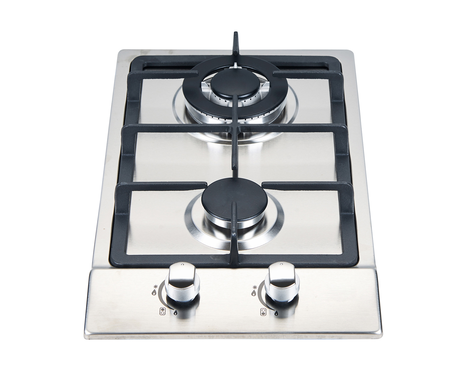 Parrilla Empotrable Basitex 32 x 51 cm de Gas Plateada