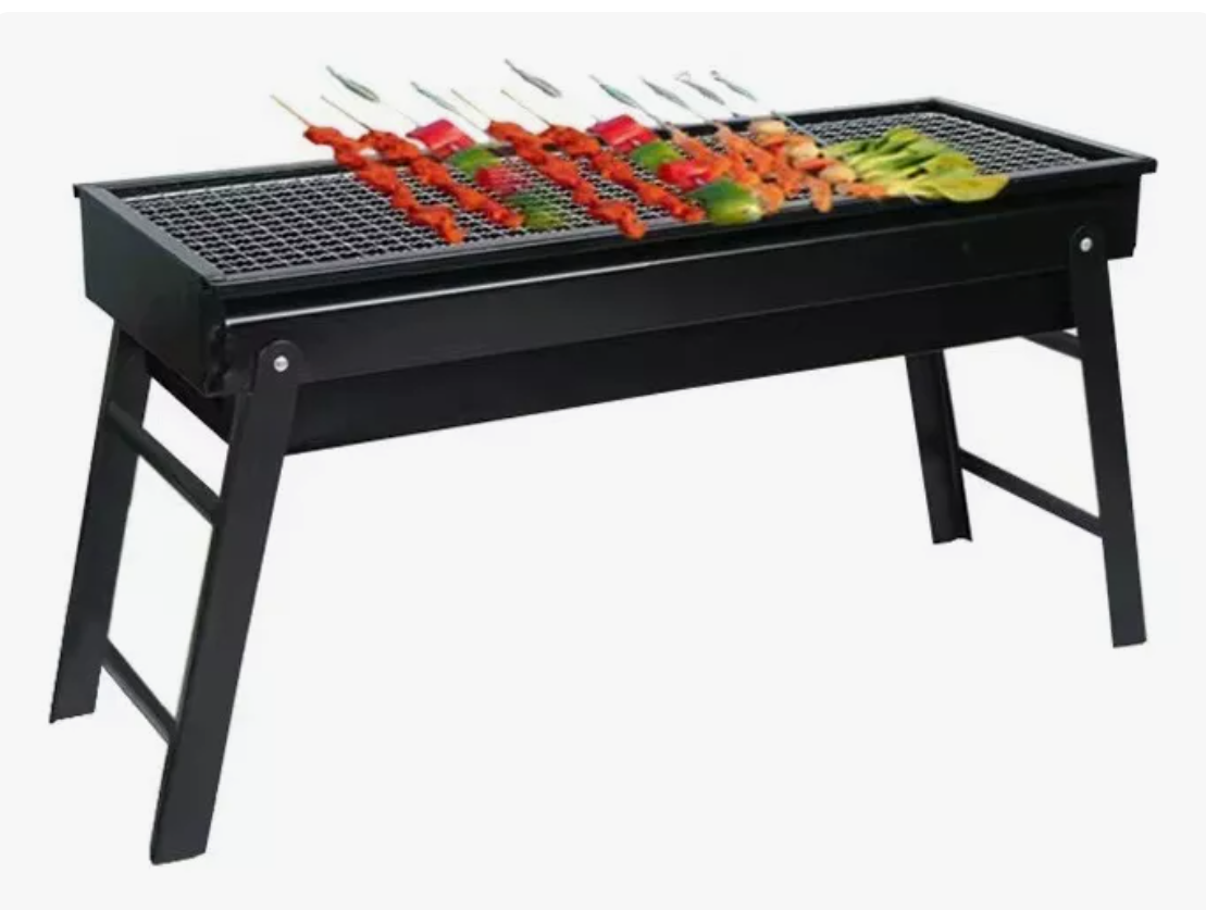 Foto 1 | Parrilla Barbacoa de Carbón Portátil Plegable