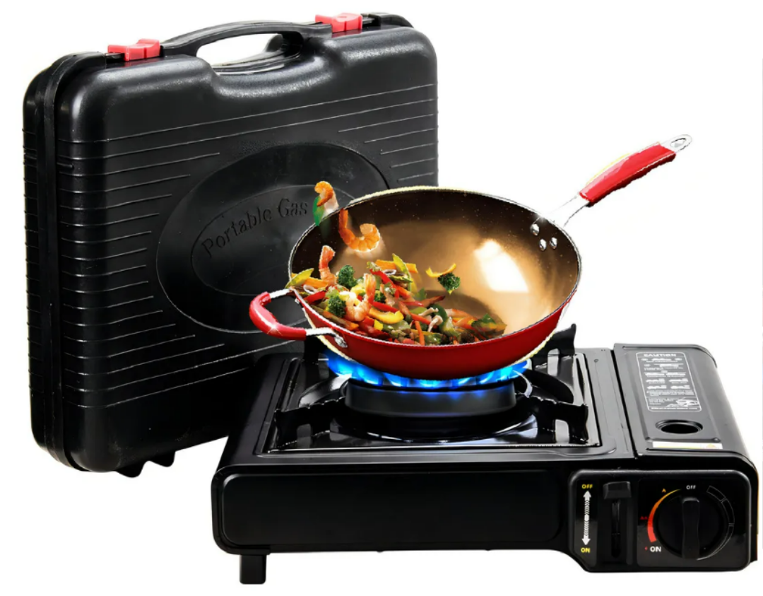 Foto 1 | Parrilla Portátil Xtellar Para Acampar En Color Negro: Tu Compañera De Aventuras Al Aire Libre