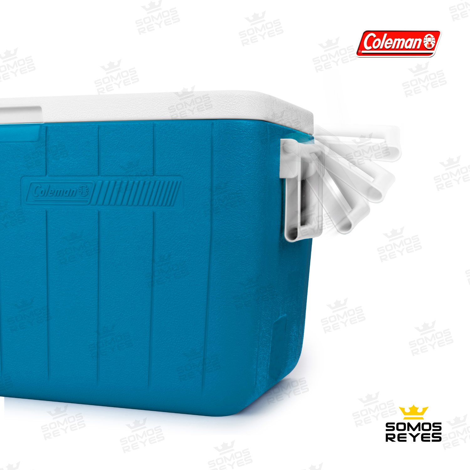 Foto 5 | Hielera Coleman 3000000152 color Azul 48 QT o 45 L con Asas Tapa Enfriador