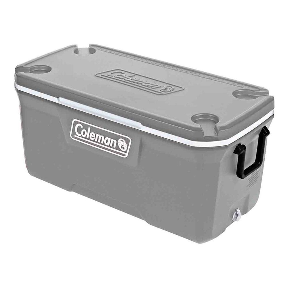 Hielera Cooler  Coleman color Gris 120 Cuartos para 204 Latas con Asas 113 L