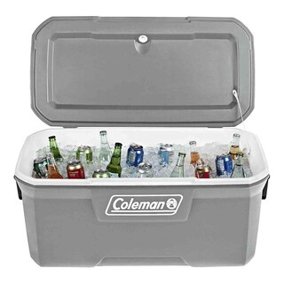 Foto 3 | Hielera Cooler Coleman color Gris 120 Cuartos para 204 Latas con Asas 113 L