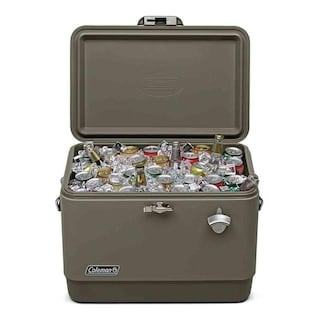 Foto 3 | Hielera Metálica Coleman3000006559 color Gris 54 Cuartos Ideal para 85 Latas 51 Litros
