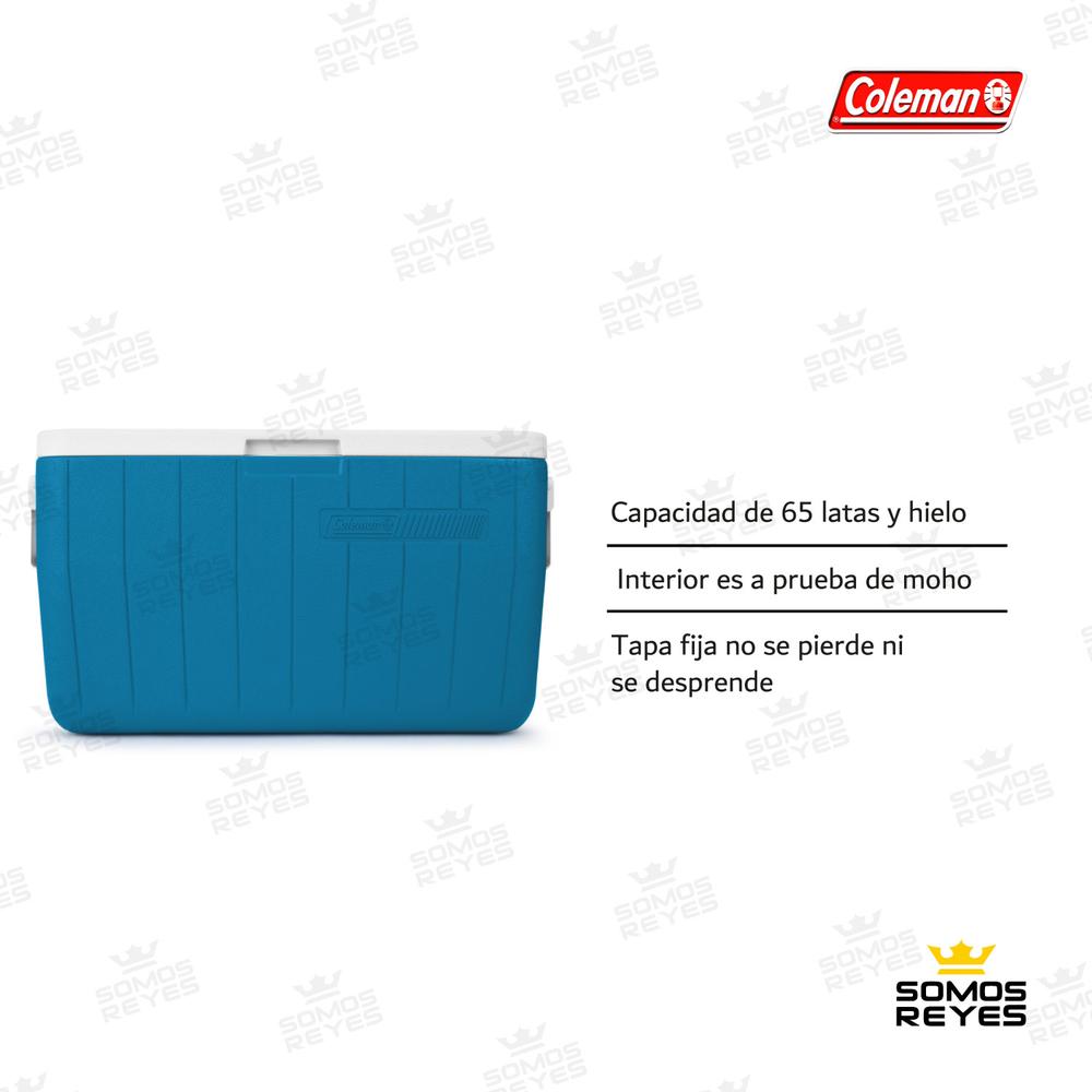Foto 3 pulgar | Hielera Coleman 48 Qt Azul Enfriador con Asas y Tapa Juego de 2 Piezas