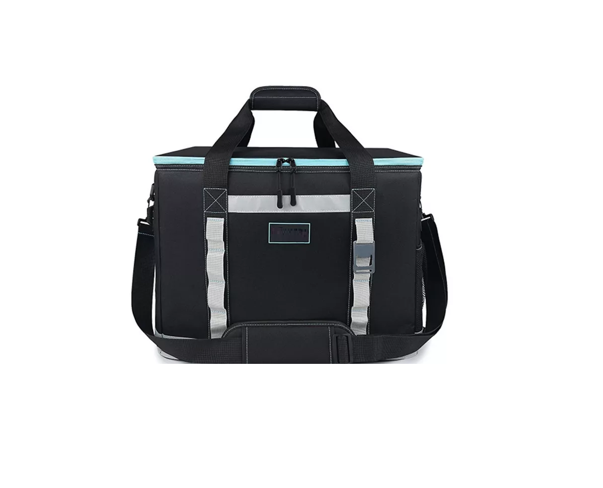 Hielera Portátil 48L Bolsa Térmica para 65 Latas  Eo Safe Imports Esi-9159 Negro