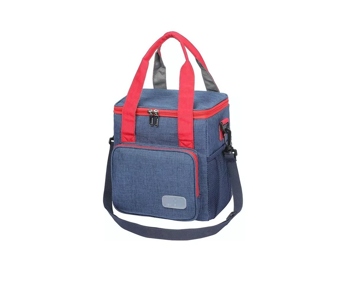 Mochila Hielera Térmica Lonchera Eo Safe Imports Esi-9160 Azul