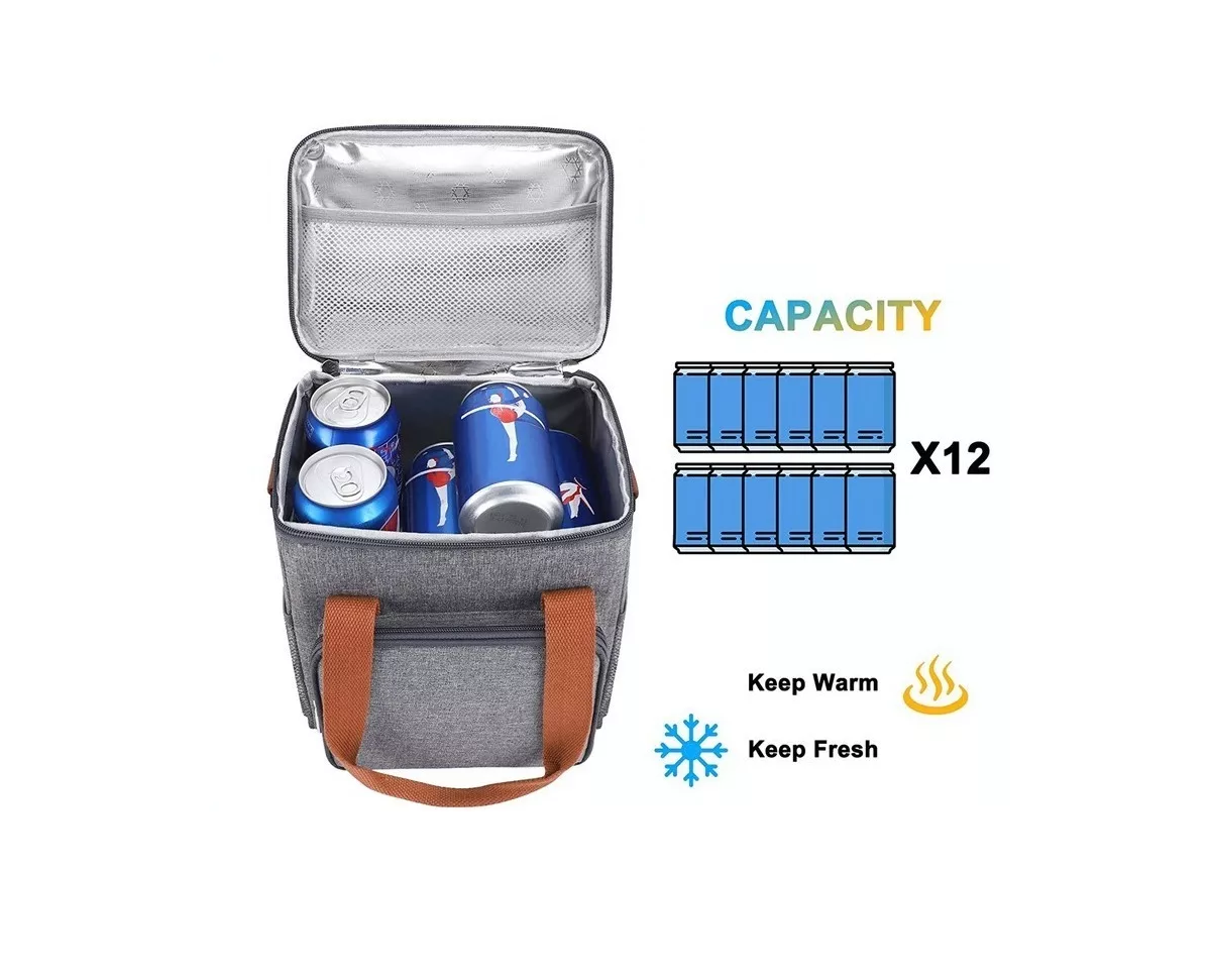 Foto 3 pulgar | Mochila Hielera Térmica Lonchera Eo Safe Imports Esi-9160 Azul