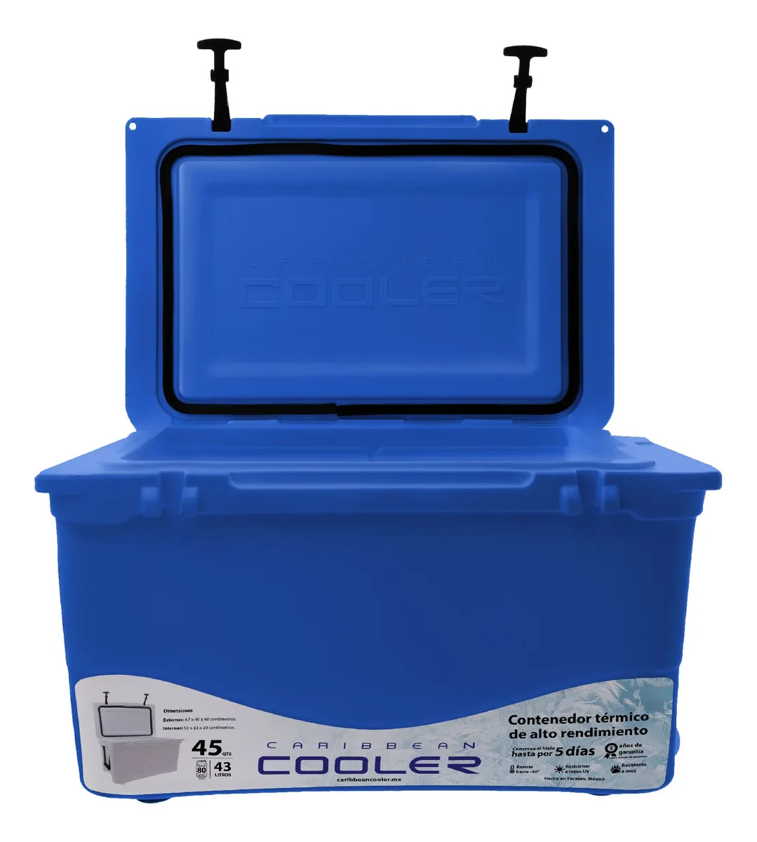 Foto 2 | Hielera Térmica Azul Caribbean Cooler 43 L