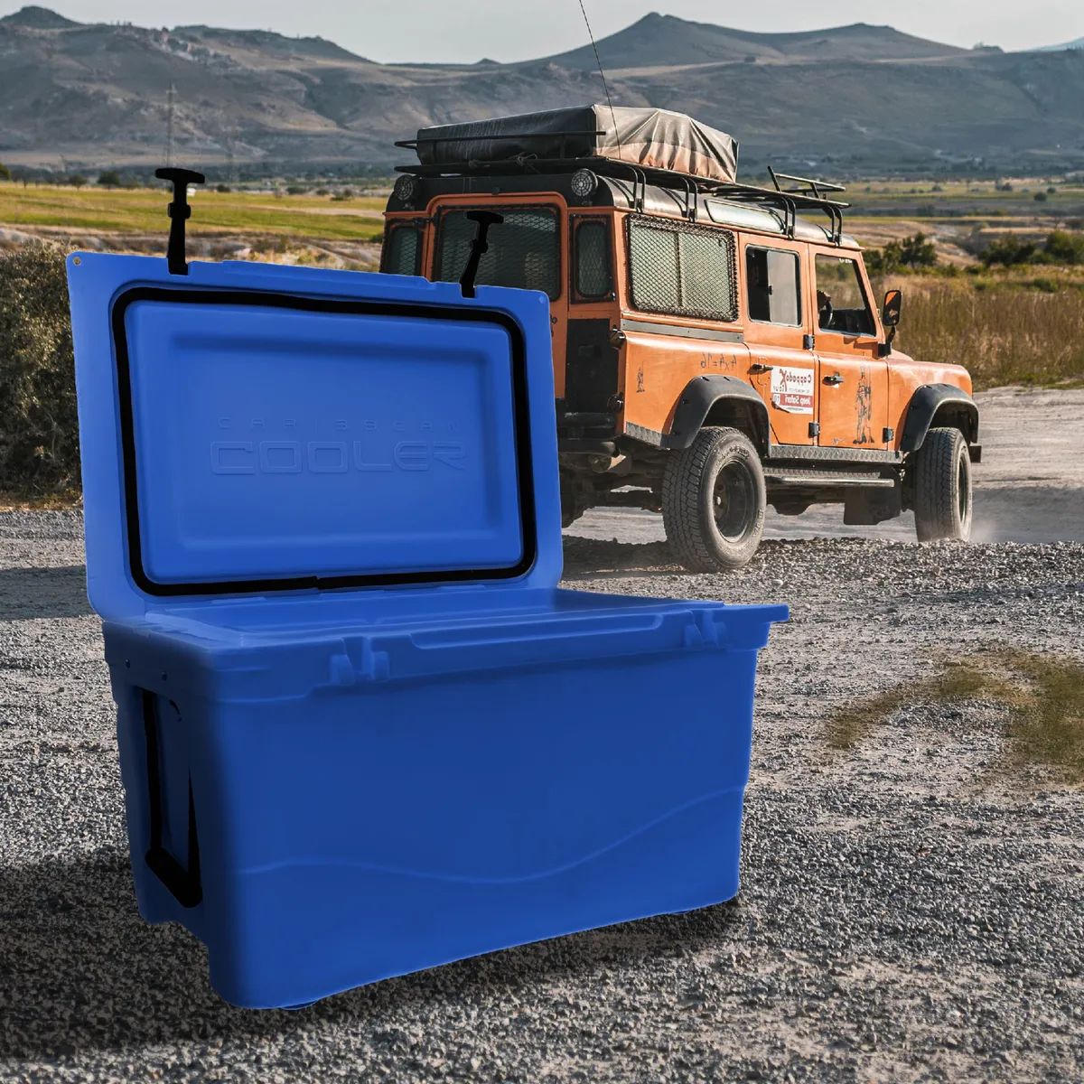 Foto 3 | Hielera Térmica Azul Caribbean Cooler 43 L