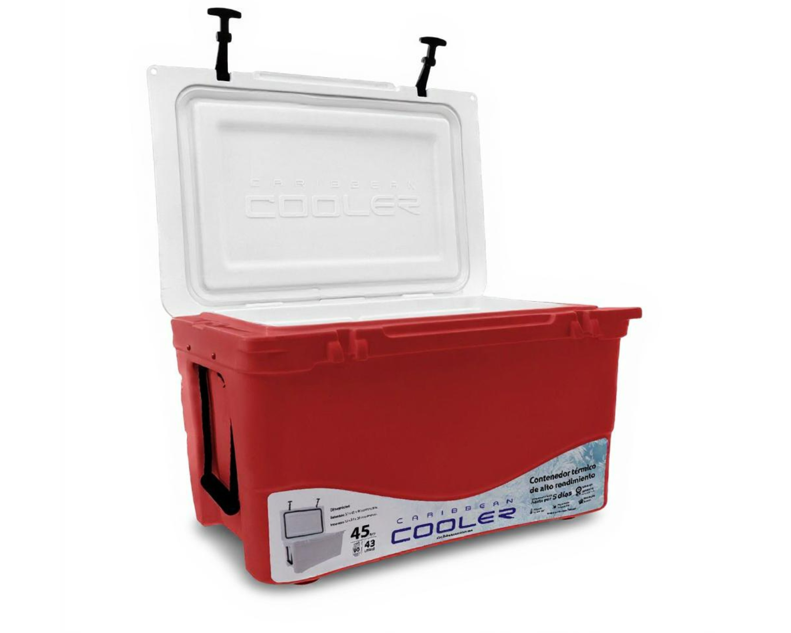 Foto 1 | Hielera Térmica Rígida Caribbean Cooler 43 L Pro