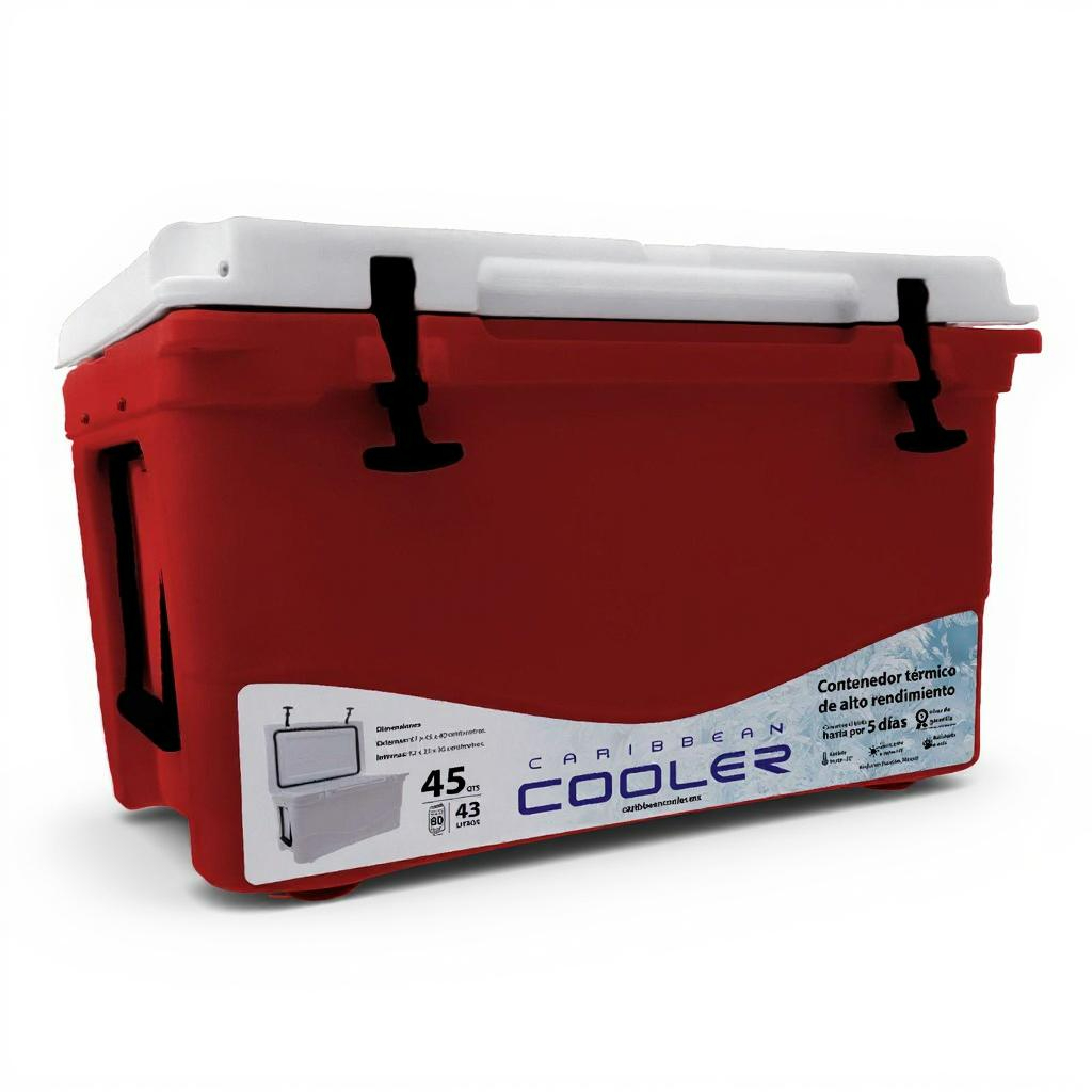 Foto 3 pulgar | Hielera Térmica Rígida Caribbean Cooler 43 L Pro