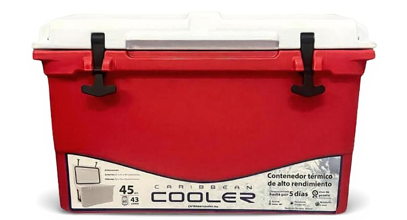 Foto 8 pulgar | Hielera Térmica Rígida Caribbean Cooler 43 L Pro