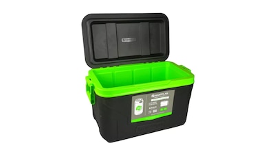 Foto 3 | Hielera Everest Capacidad 52qt, 50 Lit Rectangular Negro/verde