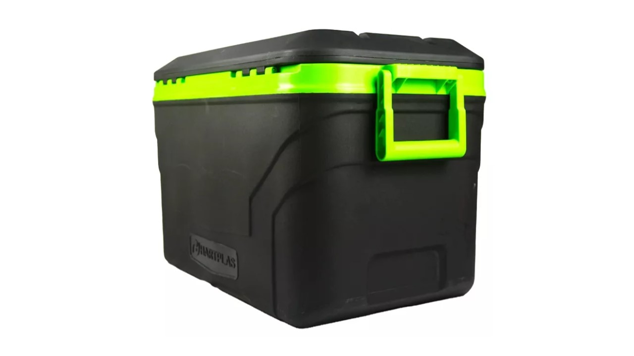 Foto 5 pulgar | Hielera Everest Capacidad 52qt, 50 Lit Rectangular Negro/verde