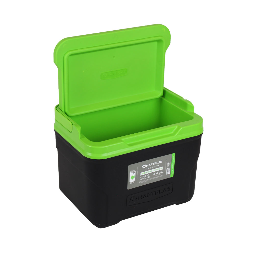 Foto 4 | Hielera Izta Capacidad 12 Latas 9qt, 8.5lit Rectangular Negro-verde