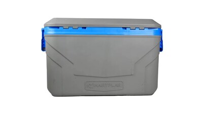 Foto 7 | Hielera Everest Capacidad 52qt, 50 Lit Rectangular Gris/azul