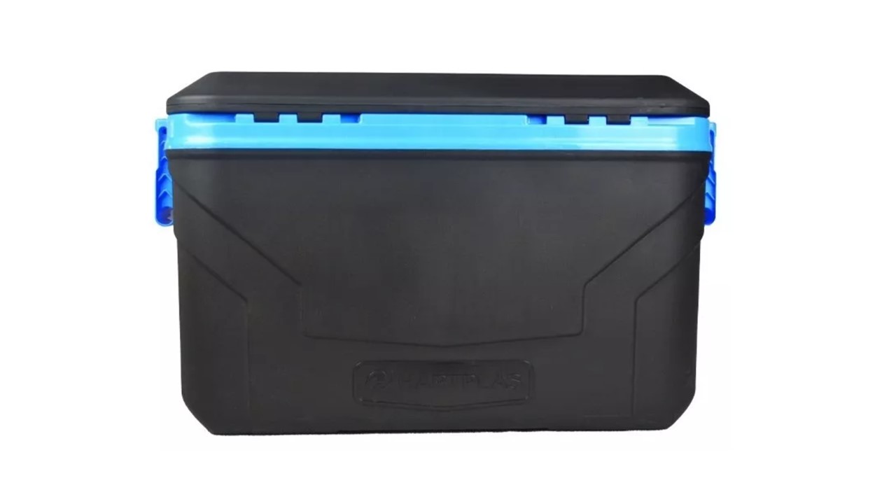 Foto 4 pulgar | Hielera Everest Capacidad 52qt, 50 Lit Rectangular Negro/azul