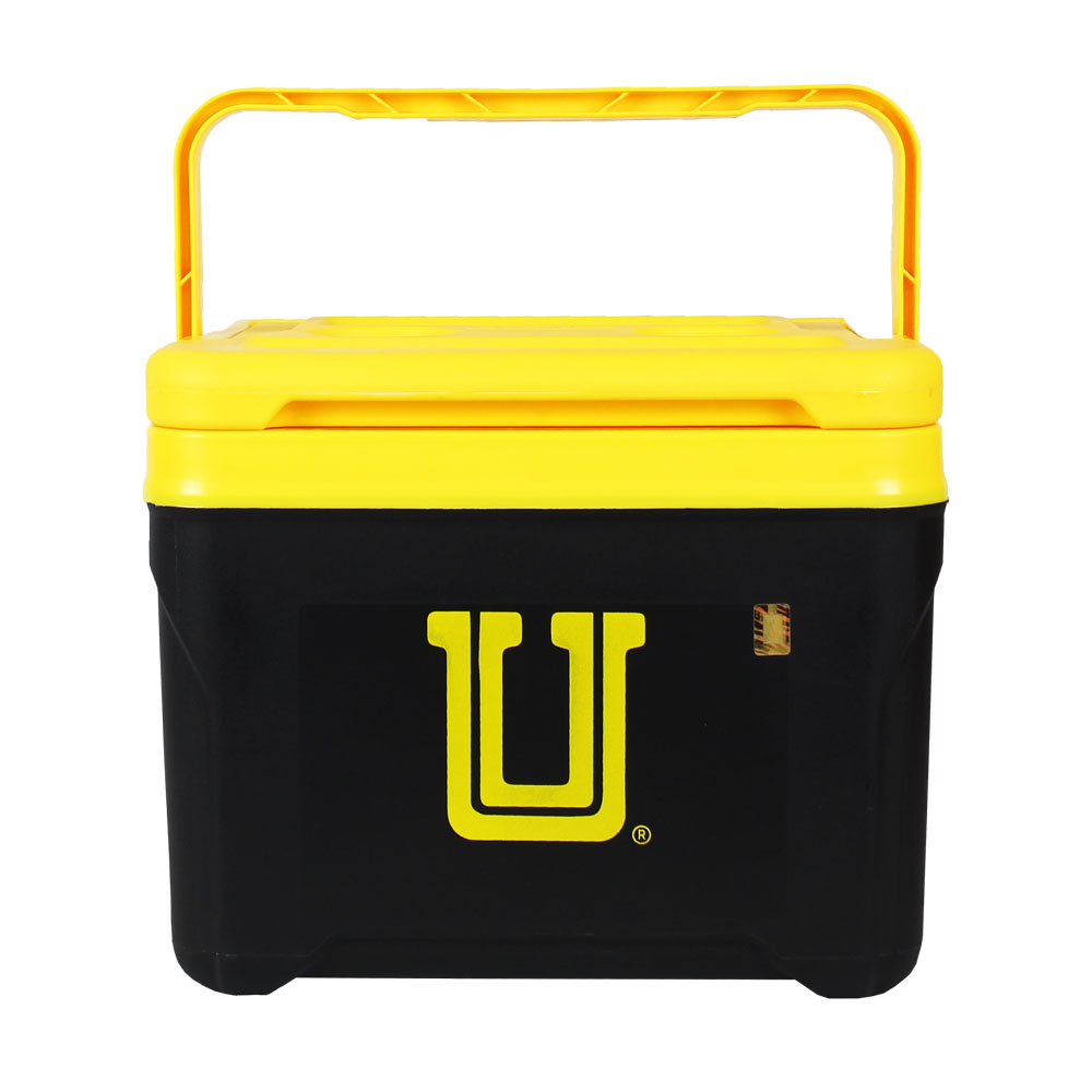 Foto 1 | Hielera Oficial Tigres Negro-amarillo 13 Qt, 12.3 Litros, Rectangular