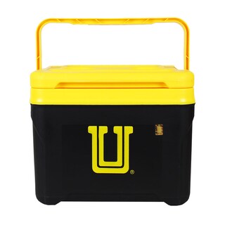 Foto 1 | Hielera Oficial Tigres Negro-amarillo 13 Qt, 12.3 Litros, Rectangular