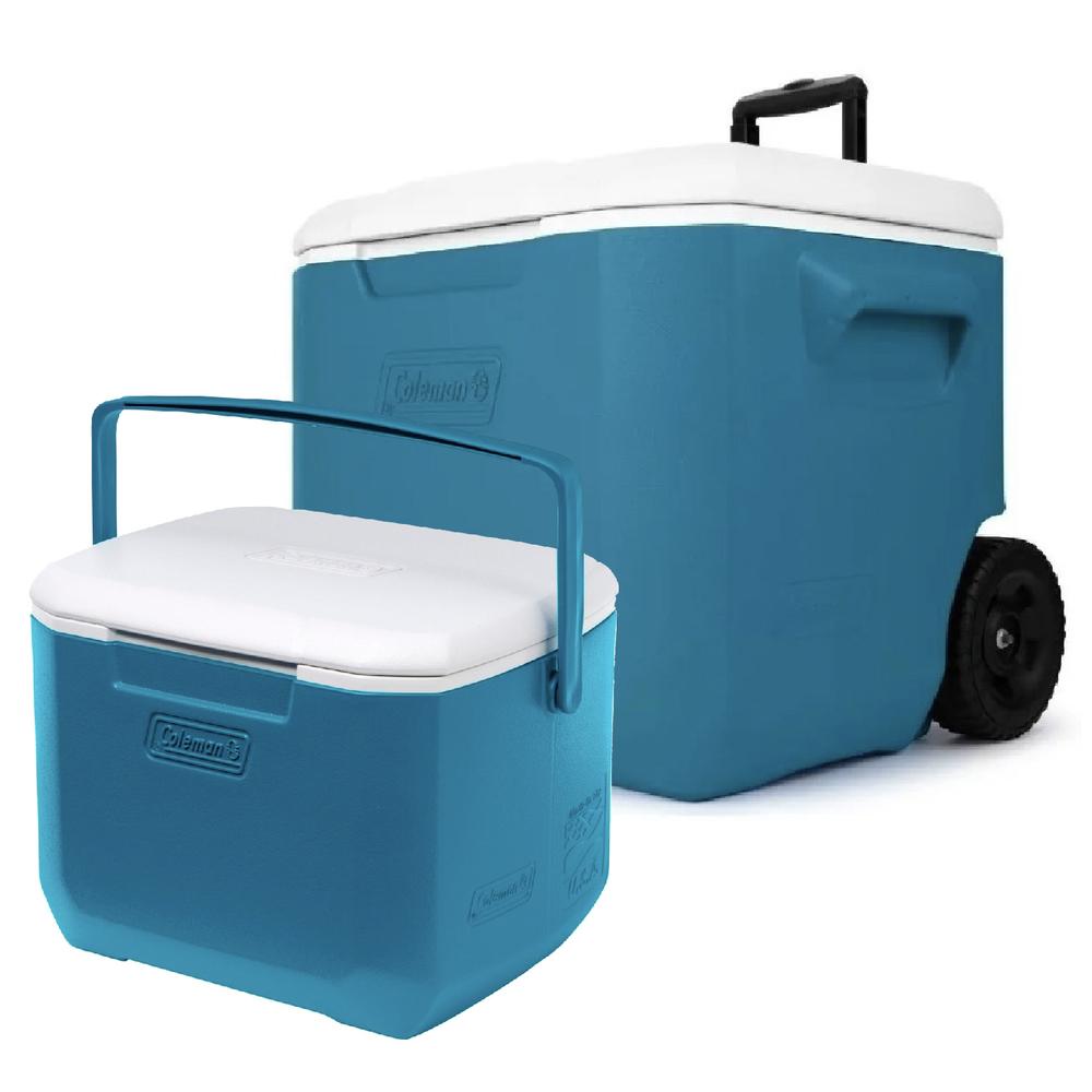 Set De 2 Hieleras Chiller 60 Qt + 16 Qt Coleman