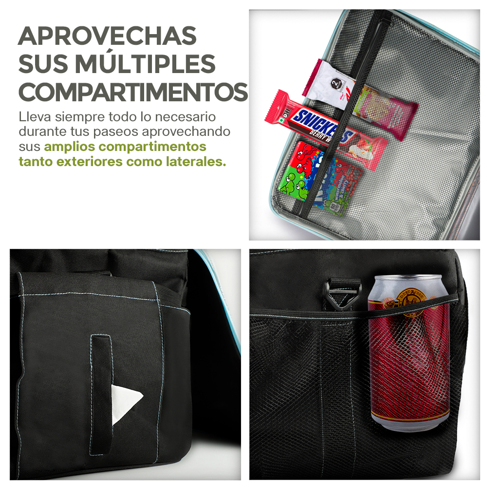 Foto 6 | Hielera Térmica Hikeo Plegable para 28 Latas con Correa