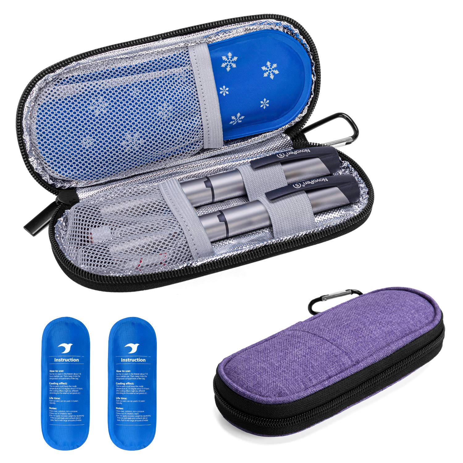 Estuche De Viaje Insulin Cooler Yarwo Para Medicamentos Diabéticos - Venta Internacional.