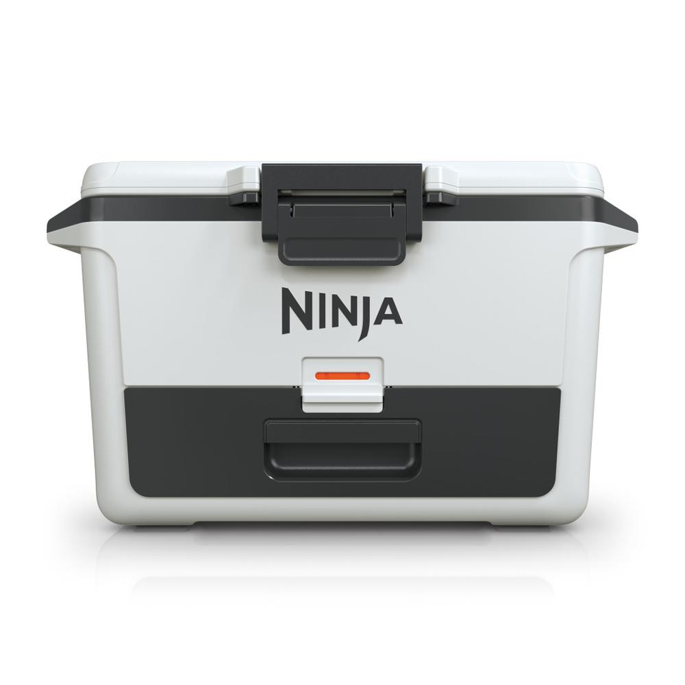 Hielera Rígida De 47 L Con Zona Seca, Color Blanco - Ninja Fb151wh