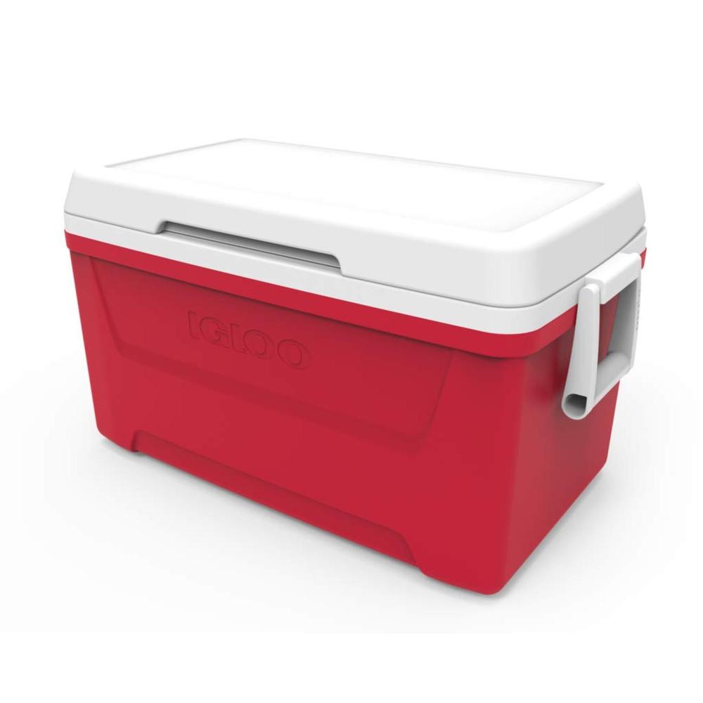 Hielera 48 Qt Laguna Rojo Estrella 76 Latas Igloo