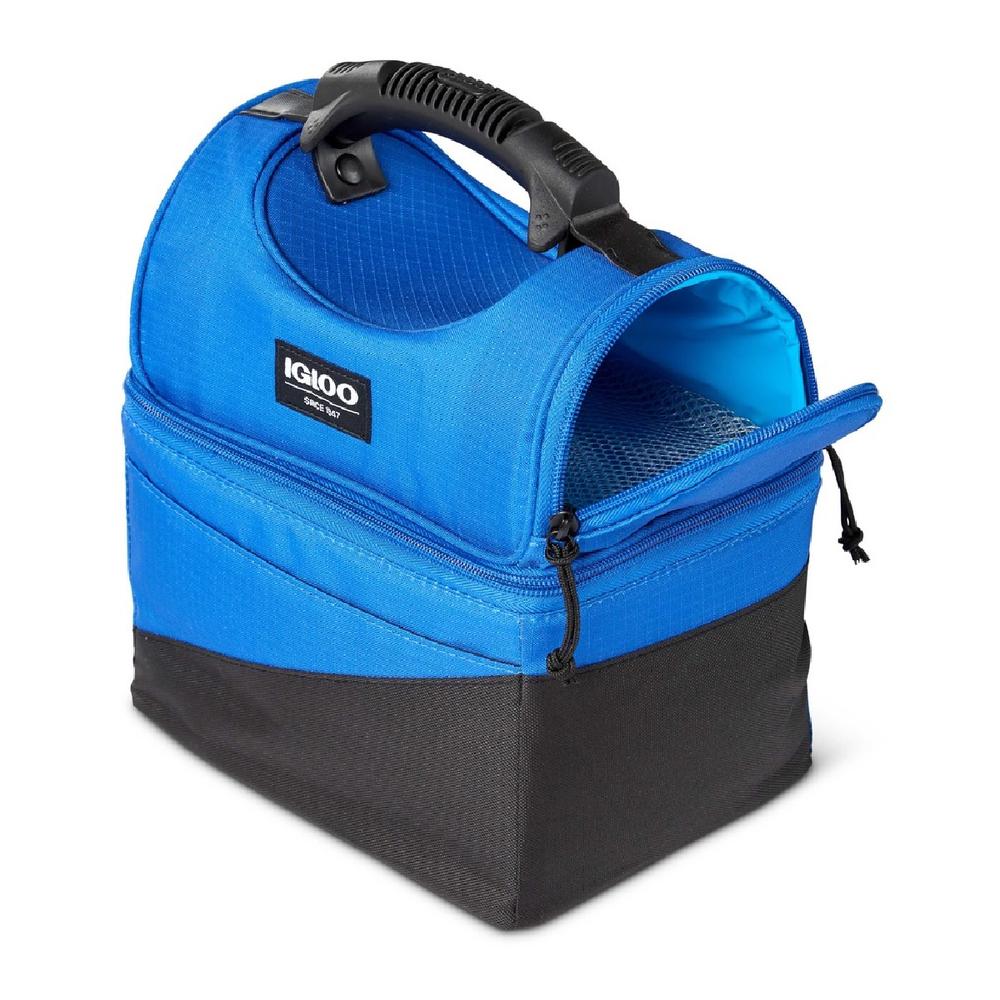 Hielera Gripper 9 Latas Azul / Negra Igloo