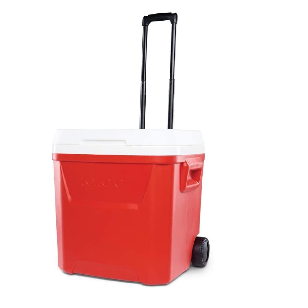 Foto 1 | Hielera 60 Qt Con Rueda Rojo Estrella 90 Latas Igloo