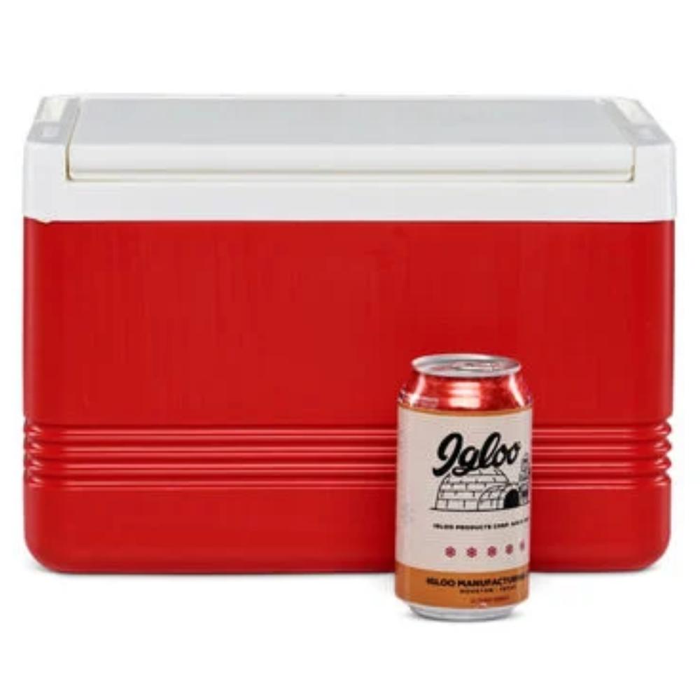 Foto 4 pulgar | Hielera Legend 9 Qt Roja 12 Latas Igloo