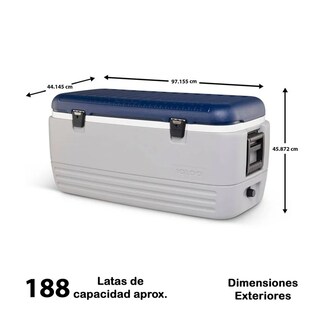 Foto 2 | Hielera Igloo Contour Maxcold 113 Litros